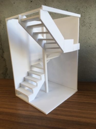 【設計　階段】木とアイアンのスケルトン廻り階段の考察
