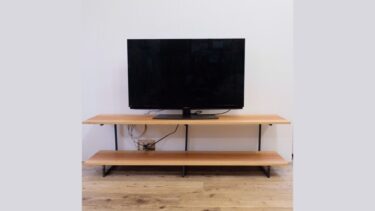 【家具 DIY】テレビボードの作り方=アイアンと木=make TV board