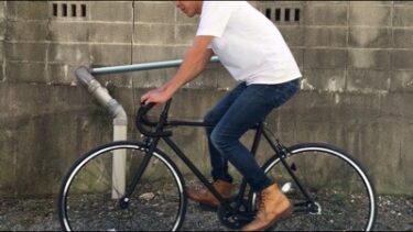 【自転車 DIY】ピストバイクをネットで買って組立てました